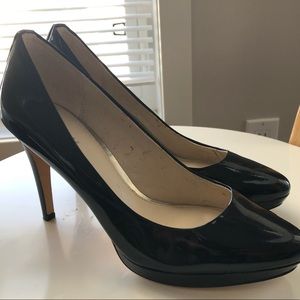 Coach patent leather heels